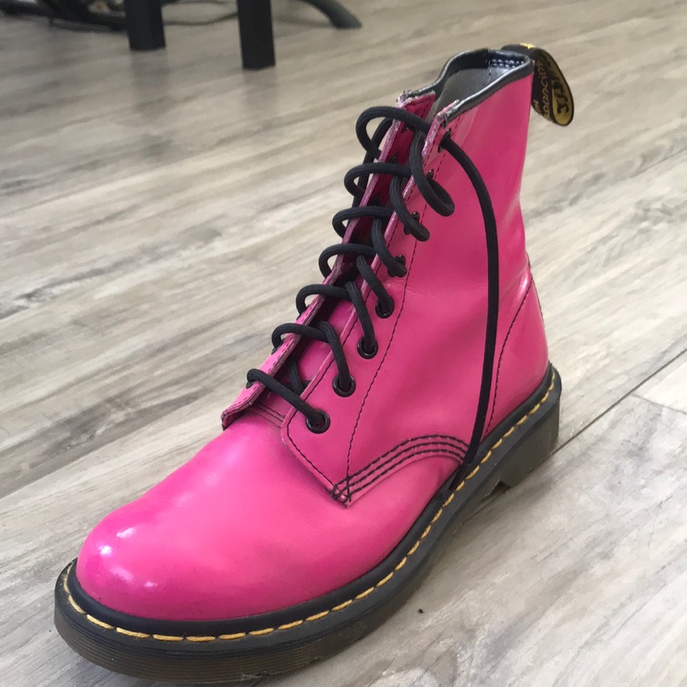 Hot pink Doc Martens!